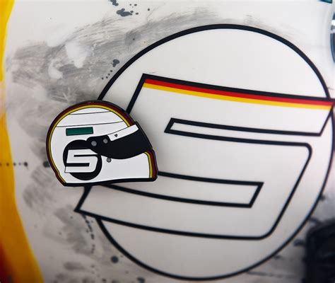 Sebastian Vettel Ferrari Helmet — The Geeky Forge