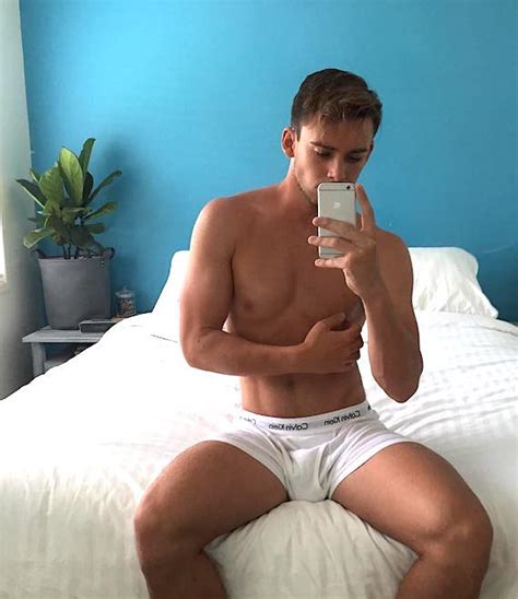 Australian Instagram Model Brandon Kilgour Nude Explicit Selfie