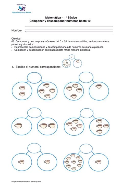 Componer Y Descomponer N Meros Hasta Profe Social