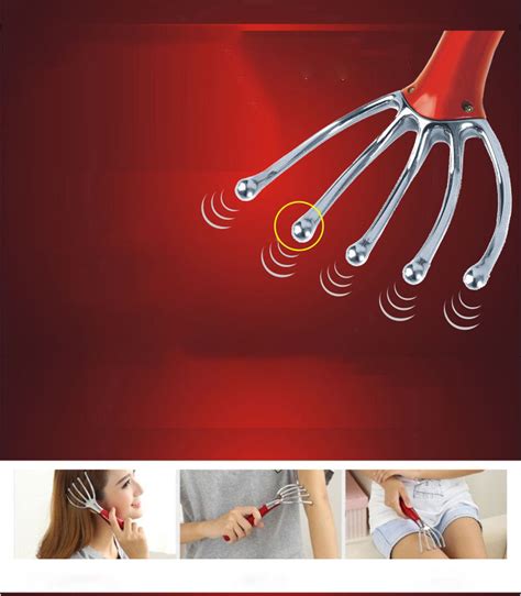 Five Claw Head Massager