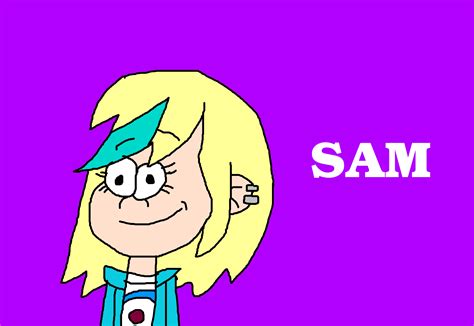 Sam Sharp from The Loud House by MikeJEddyNSGamer89 on DeviantArt