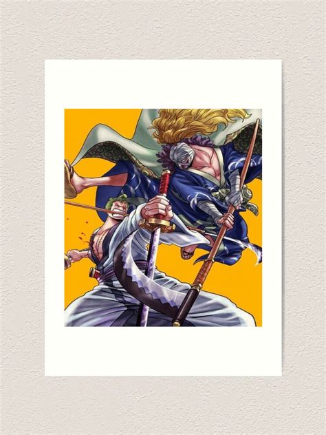 Roronoa Zoro Vs Killer One Piece Art Print For Sale By Clonart