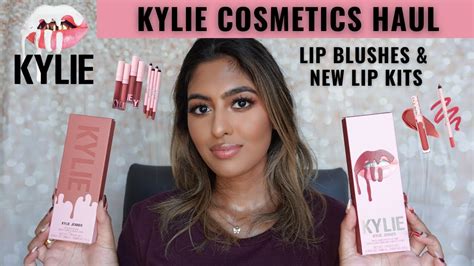 Kylie Cosmetics Lip Blushes Matte Lip Kits Unboxing Review