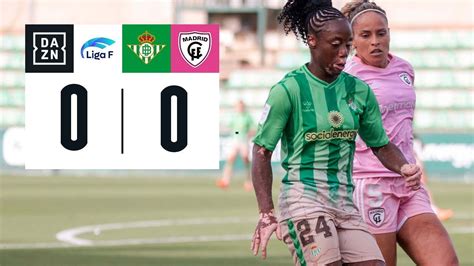 Real Betis Féminas vs Madrid CFF 0 0 Resumen Highlights Liga F