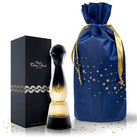 Clase Azul Gold Tequila Ml With Elegant Gift Bag