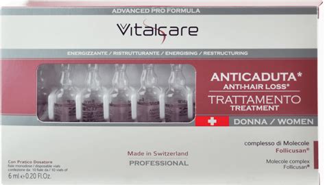 Vitalcare Ампули против косопад 10 бр х 6 ml 60 ml dm България