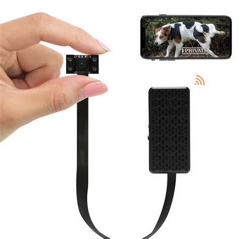 WIWACAM MW5 4K Mini Spy Camera Hidden Camera WiFi App Micro SD