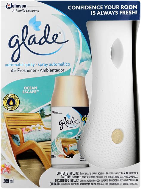 Glade Automatic Spray In Ocean Escape Primary Unit Shop Today Get