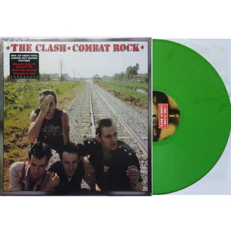 Combat rock [limited edition - 180g. green vinyl & poster] by The Clash ...