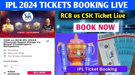 How To Book Ipl Ticket Online 2024 Ipl Ticket Booking 2024 Ipl 2024