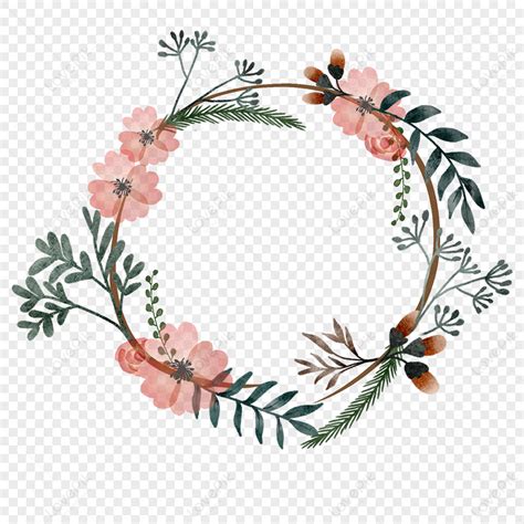 floral wreath png images  transparent background
