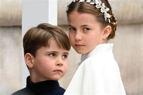 Princess Charlotte Sweetly Scolded Prince Louis At The Trooping The Colour