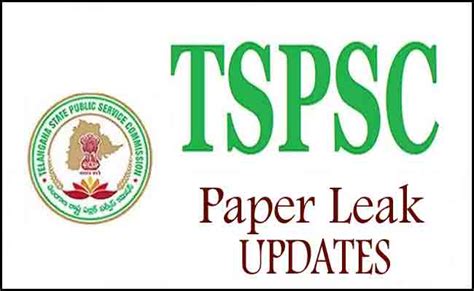 Tspsc Paper Leak Case People Arrested So Far