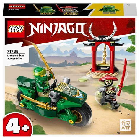 Lego Ninjago Lloyds Ninja Street Bike Building Toy Set