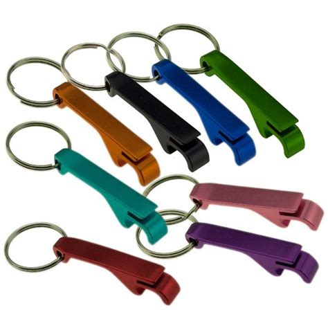 Bottle Opener Key Chain Top Popper