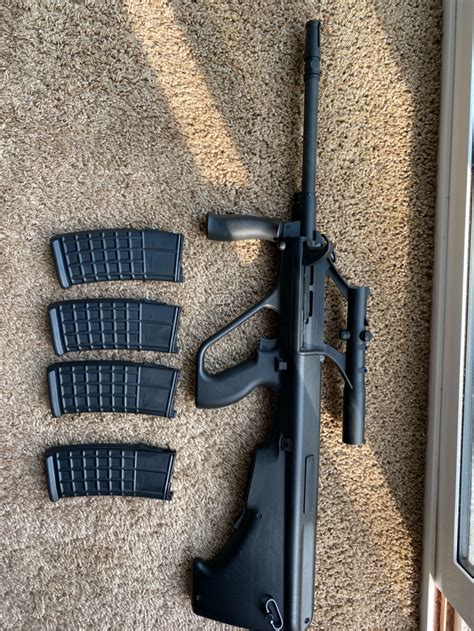 Sold Ghk Aug A Gbbr With Mags Hopup Airsoft