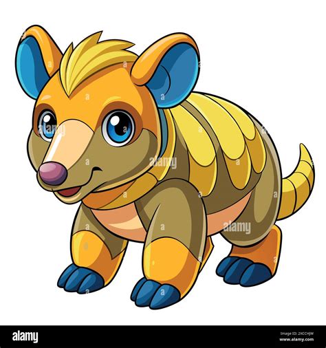 Arctotherium Bear Walks Vector Kawaii Ai Generated Image Clipart