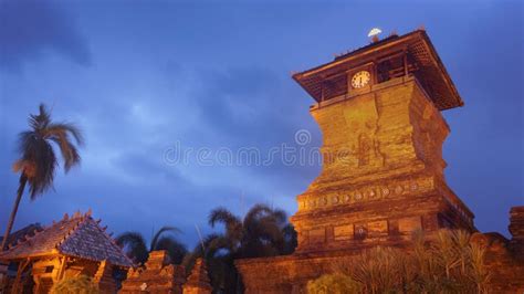 Menara Kudus Islamic Tower Mosque Stock Photo Image Of Teach