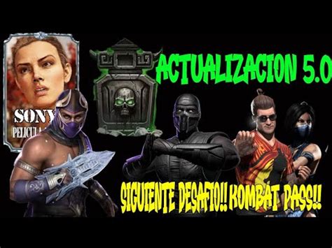 ACTUALIZACION 5 0 JUGANDO LA KRIPTA MORTAL KOMBAT MOBILE YouTube