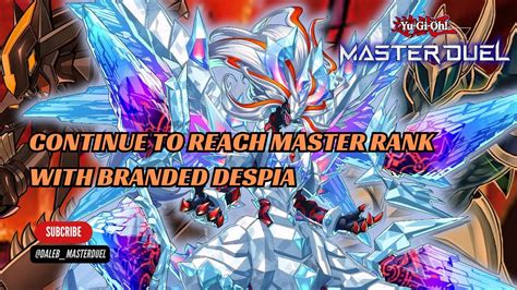 Continue Rank Up To Reach Master With Branded Despia Yu Gi Oh Master