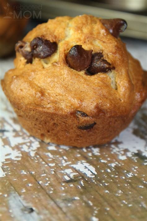 Sour Cream Chocolate Chip Muffins