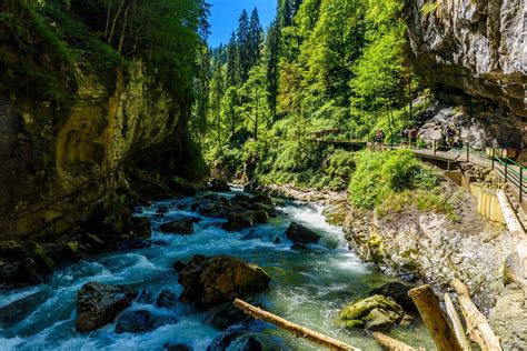 Allg U Schlucht Wandern Ice Ship