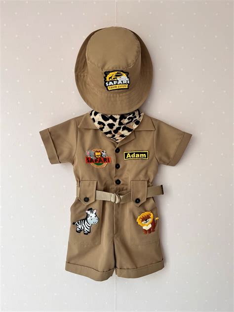 Personalized Safari Mickey Mouse Inspired Outfit One Piece safari ...