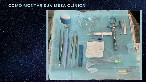 Como montar sua mesa clínica na endodontia 1 YouTube