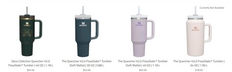 smart marketing scarce supply  unique colours   stanley