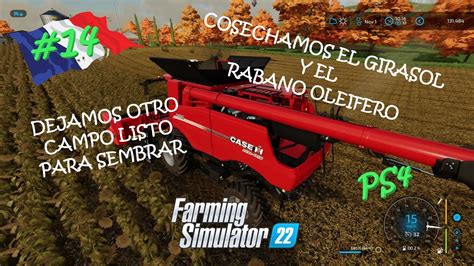 FS 22 HAUT BEYLERON 14 COSECHAMOS EL GIRASOL Y EL RABANO