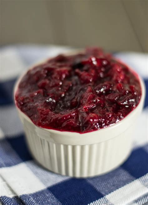 This Healthy Cranberry Sauce Is Tangy And Sweet And A Cinch To Make