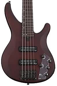 Yamaha 5 String Bass Guitar Right Handed Translucent Brown TRBX505