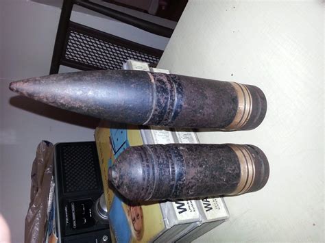 was wondering if somebody can help me identify these artillery shells