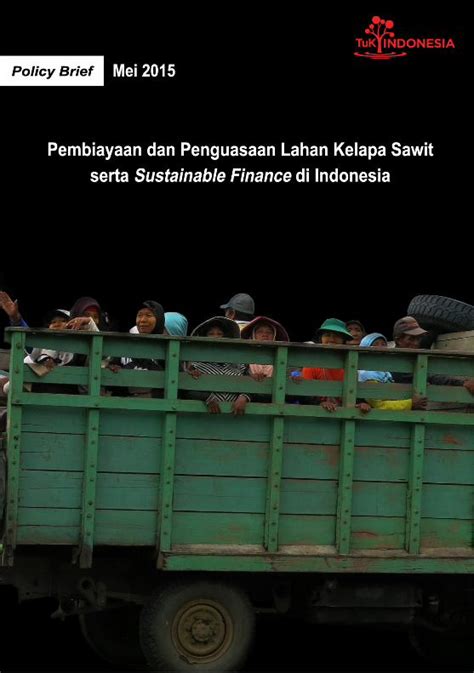 PDF I I Pembiayaan Dan Penguasan Lahan Kelapa Sawit Serta I I Di