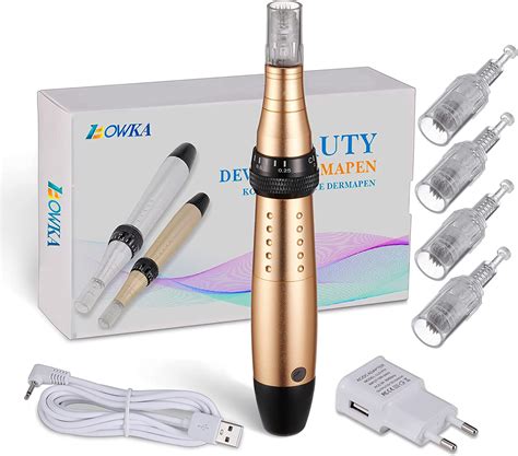 Dermapen Bowka Microneedling Stylo Roller Derma Pen Lectrique Avec Lot