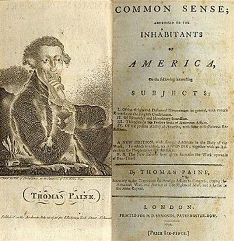 On This Day In History Jan 10th 1776 Thomas Paine Publishes Common