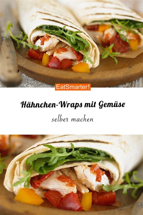 Hähnchen Wraps Rezept Wraps mit hähnchen Wraps rezept Abendbrot