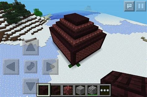 Nether rack house Minecraft Project