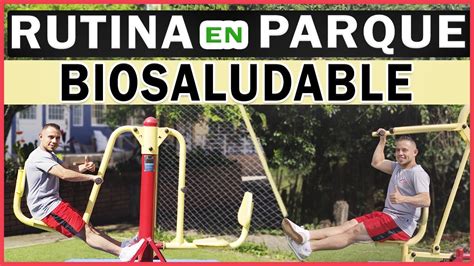 Ejercicio En Parque Biosaludable Para Todos Youtube