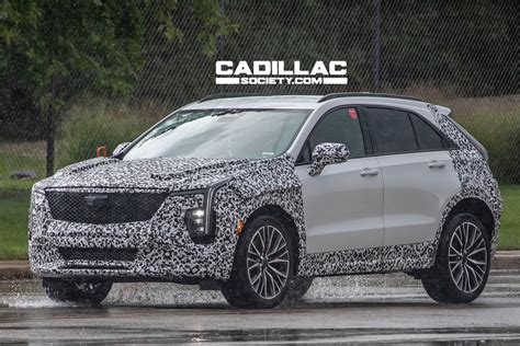 Refreshed 2024 Cadillac XT4 Spy Shots Reveal All New Front End Design