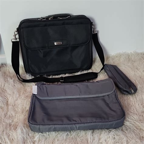 Targus Bags Targus Notepac Messenger Bag Clamshell Laptop Organizer