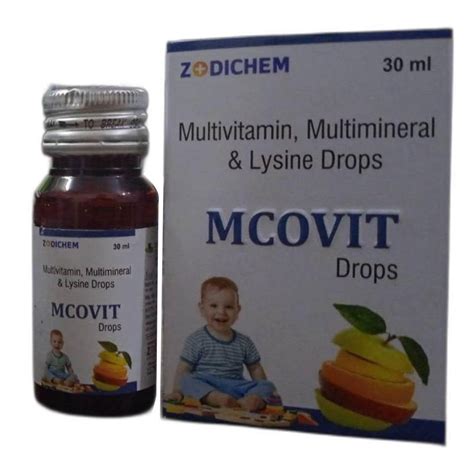 Multivitamin Multi Minerals And Lysine Drops Ml At Rs Box In