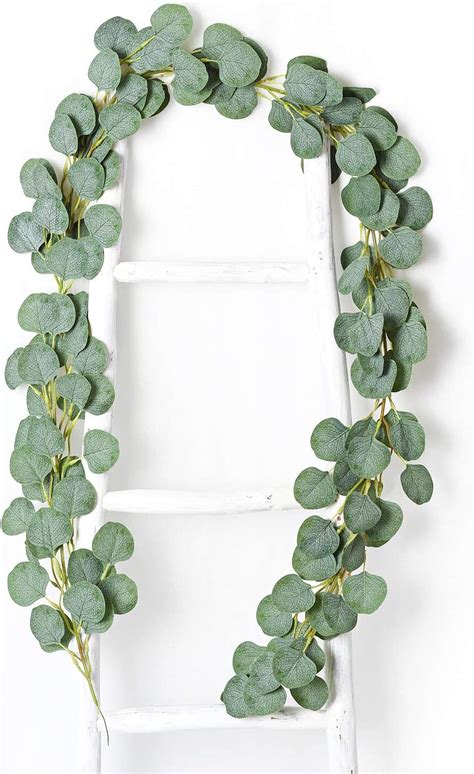 Amazon Lvydec Artificial Eucalyptus Leaves Garland Feet Silk