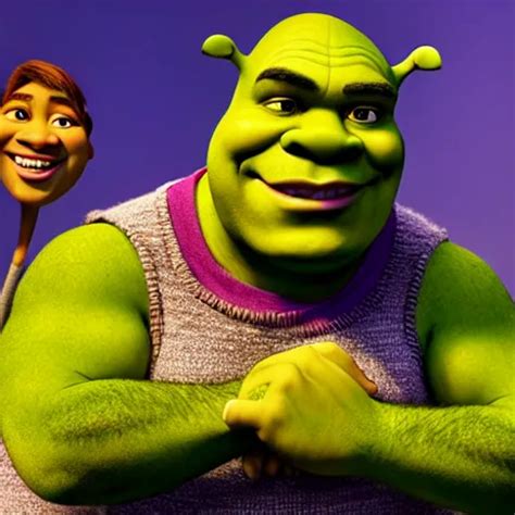 Shrek As Steve Harvey Highly Detailed Extremely High Stable Diffusion