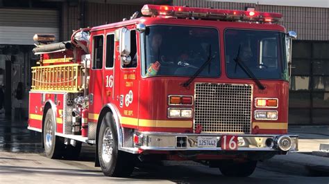 Lacofd Engine Reserve Squad Responding Youtube