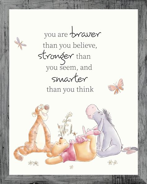 Pop Creations Disney Framed Mdf Print Winnie The Pooh You