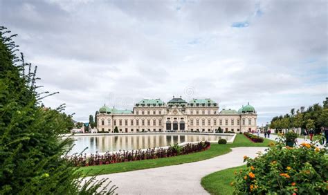 Belvedere Palace Museum in Vienna, Austria Editorial Image - Image of travel, vienna: 125811690