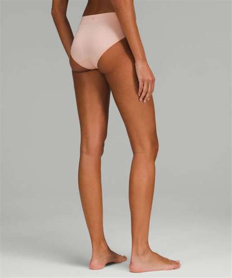 Lululemon Seamless Mid Rise Bikini Underwear Dusty Rose Lulu Fanatics
