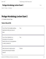 2 Portage Microbiology Lecture Exam 2 Flashcards Quizlet Pdf 4 10 22