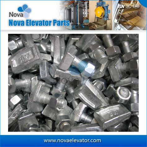 Elevator Parts T Type Rail Clips T1 T2 T3 T4 And T5 Lift Rail